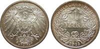 Kaiserreich 1 Mark 1915 F Prachtexemplar, fast Stempelglanz / Stempelglanz 13.00 £  +  25.14 £ shipping