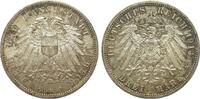 Kaiserreich 3 Mark L&uuml;beck 1914 A besser als vorz&uuml;glich 283.52 &pound;  +  24.54 &pound; shipping