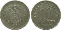 Ersatzm&uuml;nzen 1. Weltkrieg 10 Pfennig 1922 G besser als vorz&uuml;glich 33.01 &pound;  +  24.54 &pound; shipping