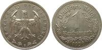 Drittes Reich 1 Mark 1939 B Wertseite feine Haarlinien, sonst vz-St 181.96 &pound;  +  24.54 &pound; shipping