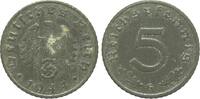Drittes Reich 5 Pfennig 1944 G zaponiert, Flecken / Auflagen, sehr sch&ouml;n 249.67 &pound;  +  24.54 &pound; shipping
