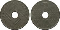 Kolonien und Nebengebiete 10 Pfennig Reichskreditkassen 1940 A vorz&uuml;glich 49.93 &pound;  +  24.54 &pound; shipping