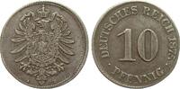 Kaiserreich Fehlpr&auml;gung 10 Pfennig in Silber 1875 A &auml;u&szlig;erst selten, sehr... 503.57 &pound;  +  24.54 &pound; shipping