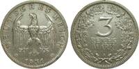Weimarer Republik 3 Mark Kursm&uuml;nze 1931 A kl. Randfehler, sehr sch&ouml;n 181.96 &pound;  +  24.54 &pound; shipping