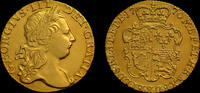 GREAT BRITAIN 1770 GEORGE III 1770 GOLD GUINEA, (RARE KEY DATE, THIRD BU... 7,125.00 £  +  12.00 £ shipping