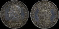 GREAT BRITAIN 1658 OLIVER CROMWELL 1658/7 SILVER CROWN, BY THOMAS SIMON  13,250.00 £  +  12.00 £ shipping