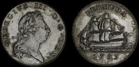 BERMUDA 1793 BERMUDA, GEORGE III, 1793 BRONZED PROOF PENNY, PF 62 BN  1,400.00 £  +  12.00 £ shipping