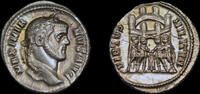 ANCIENT ROME AD 294-297 MAXIMIANUS HERCULIUS, SILVER ARGENTEUS