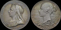 GREAT BRITAIN 1897 VICTORIA, 1897 DIAMOND JUBILEE LARGE SIZE SILVER MEDA... 630.00 £  +  12.00 £ shipping