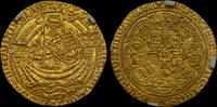 GREAT BRITAIN 1413-1422 HENRY V GOLD NOBLE, RARE CLASS E/F MULE, MS63  27,350.00 £  +  15.00 £ shipping