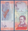 VENEZUELA 5 Bolivares Soberano 2018 UNC