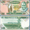 SAMBIA P.27e 20 Kwacha (1980-88) Kassenfrisch 0.78 £  +  17.34 £ shipping
