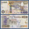 SAMBIA P.54c 100 Kwacha 2014 Kassenfrisch 21.67 £  +  17.34 £ shipping