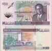 MALAWI P.33 50 Kwacha -