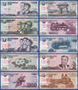 NORDKOREA 5 bis 5000 Won Specimen Set 10 verschiedene -