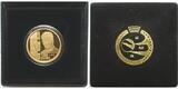 Belgien 100 Euro,<br>15,54g <br>fein<br>29 mm Ø 2003 Le Franc Germinal, mit Kapsel im Etui & Zertifikat & Schuber <b>Proof</b>