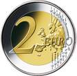 Frankreich 2 Euro 2019 30 Jahre Mauerfall 1989-2019, <br> <b> Gemeinschaftsausgabe</b> <br> im Blister, BU <br> im<br> Blister