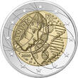 Frankreich 2 Euro Medizinische Forschung - Heros - Helden, (COVID 19 im Jahr 2020) BU <br>im <br> Blister