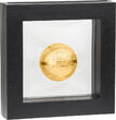 Samoa 5 Dollar <br>24 Karat vergoldet<br>33 mm Ø 2020 Basketball - Spherical Coin 1 oz.Silber, inkl.Schweberahmenetui und Schuber,RAR! <b>Prooflike</b> <br>1 Unze Silber<br>