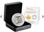 Kanada 20 Dollar<br>1 oz<br> 31,39g<br> fein Silber 2022 Queen Elizabeth II - Platinjubiläum Spezial Edition inkl. Etui & Zerti.& Schuber <b>Proof</b>