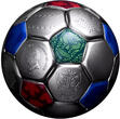 FIFA World Cup 2026™Spherical C. USA/Canada/Mexico „Football Amerika/Kanada/Mexiko“ 10 $ BRANDNEU! 2025/2026 3 OZ SPHERICAL FOOTBALL COIN PP - DER DRITTE -