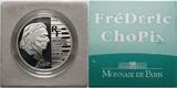 Frankreich 1 1/2 Euro 2005 Frederic Chopin inkl. Etui & Zertifikat & Schuber <b>Proof</b>