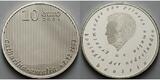 Niederlande 10 Euro 2004 Geburt Prinzessin Catharina-Amalia EF / CH UNC