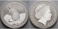 Australien 1 $ Känguru in Kapsel, -