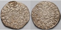 Rietberg, Grafschaft, seit 1764 Fürstentum Kipper-Schilling, 1/21 Taler Johann III. von Ostfriesland 1600 - 1625, <b>-RAR- -