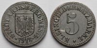 Arnsberg, Stadt 5 Pfennig Arnsberg, Stadt mit Stempelriss in der Avers (Rückseite) -