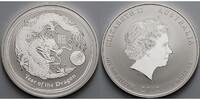 Australien 1 $ Jahr des Drachen / Chines.Tierkreisz.2012 Lunar II -<b>-Privy Mark Löwe</b> -