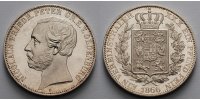 Oldenburg Vereinstaler Nicolaus Friedrich Peter 1853-1900, <b>-RAR-</b>, -