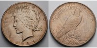 USA / United States 1 $ Peace Dollar 1921 - 1928, 1925 P (Philadelphia) -