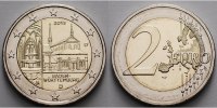 Deutschland 2 Euro Kloster Maulbronn in Baden-Württemberg,<br><b>Prägestätte D</b> -