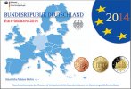 Deutschland 5,88 Kursmünzensatz,<br><b>Prägestätte D</b> -
