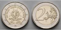 Malta 2 Euro 200 Jahre Polizei in Malta (1814 - 2014), <br><b>sehr geringe Auflage, -