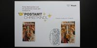Österreich 0,62 Cent Weihnachten "2014" Ersttagskarte, <b> 24. 12. 2014, </b> Stempel "Christkindl" -
