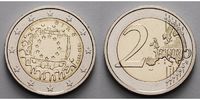 Irland 2 Euro 30 Jahre EU-Flagge 1985-2015 -