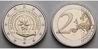Belgien 2 Euro Europ.Jahr f.Entwicklung,<b> ACHTUNG: Etui defekt !!! kein Umtausch </b> -