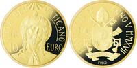Vatikan 10 Euro2,75gfein 13,85 mm Ø 2017 Die Taufe, -MMXVII- Gold - inkl. Etui & Zertifikat & Schuber, Proof Gold