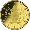 Vatikan 10 Cent Kursmünze, 10 Cent * <b> erste Münze mit dem Motiv des päpstlichen Wappens! </b> -