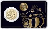 Frankreich 60 Jahre Asterix (1959 - 2019)  b> 1. Coincard, Asterix mit Obelix /b> lieferb.! 2 Euro 2019 stgl  br> im br> Blister