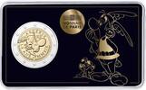 Frankreich 60 Jahre Asterix (1959 - 2019)  b> 3. Coincard, Idefix /b> sofort lieferbar ! 2 Euro 2019 stgl  br> im br> Blister