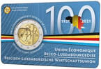 Belgien 2 Euro Wirtschaftsunion <b> ACHTUNG: NUR im Blister/Coincard lieferbar </b> -