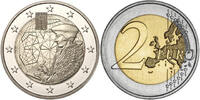 Luxemburg stgl <br> (Pz: NL) 2 Euro 35 Jahre ERASMUS-Programm <br> <b>geringe Auflage, RAR!, -