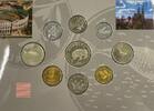 Kroatien/Croatia  Kroatien - 8,88 Kuna - Original Kursmünzen mit Tiermotiven 1993, BU im Blister