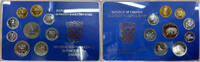 Kroatien/Croatia  Kroatien - 8,88 Kuna - Original Kursmünzen mit Tiermotiven 1994, Proof / Proof-Like im Blister