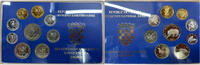 Kroatien/Croatia  Kroatien - 8,88 Kuna - Original Kursmünzen mit Tiermotiven 1995, Proof / Proof-Like im Blister