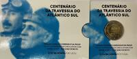Portugal 2 Euro 100 Jahre Überquerung des Südatlantik (1922-2022) - Portugal - im Blister -