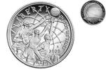 USA 1/2 $ 2020 S Basketball Hall of Fame - 60. Jubiläum - in Kapsel inkl. Etui & Zertifikat gewellt, Proof